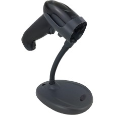 ماسح باركود ليزر أحادي الخط من Honeywell Voyager 1250G (رموز DataBar 1D وGS1)، يتضمن حاملًا ومصدر طاقة وكابل RS232 وكابل USB ماسح باركود ليزر أحادي الخط من Honeywell Voyager 1250G (رموز DataBar 1D وGS1)، يتضمن حاملًا ومصدر طاقة وكابل RS232 وكابل USB